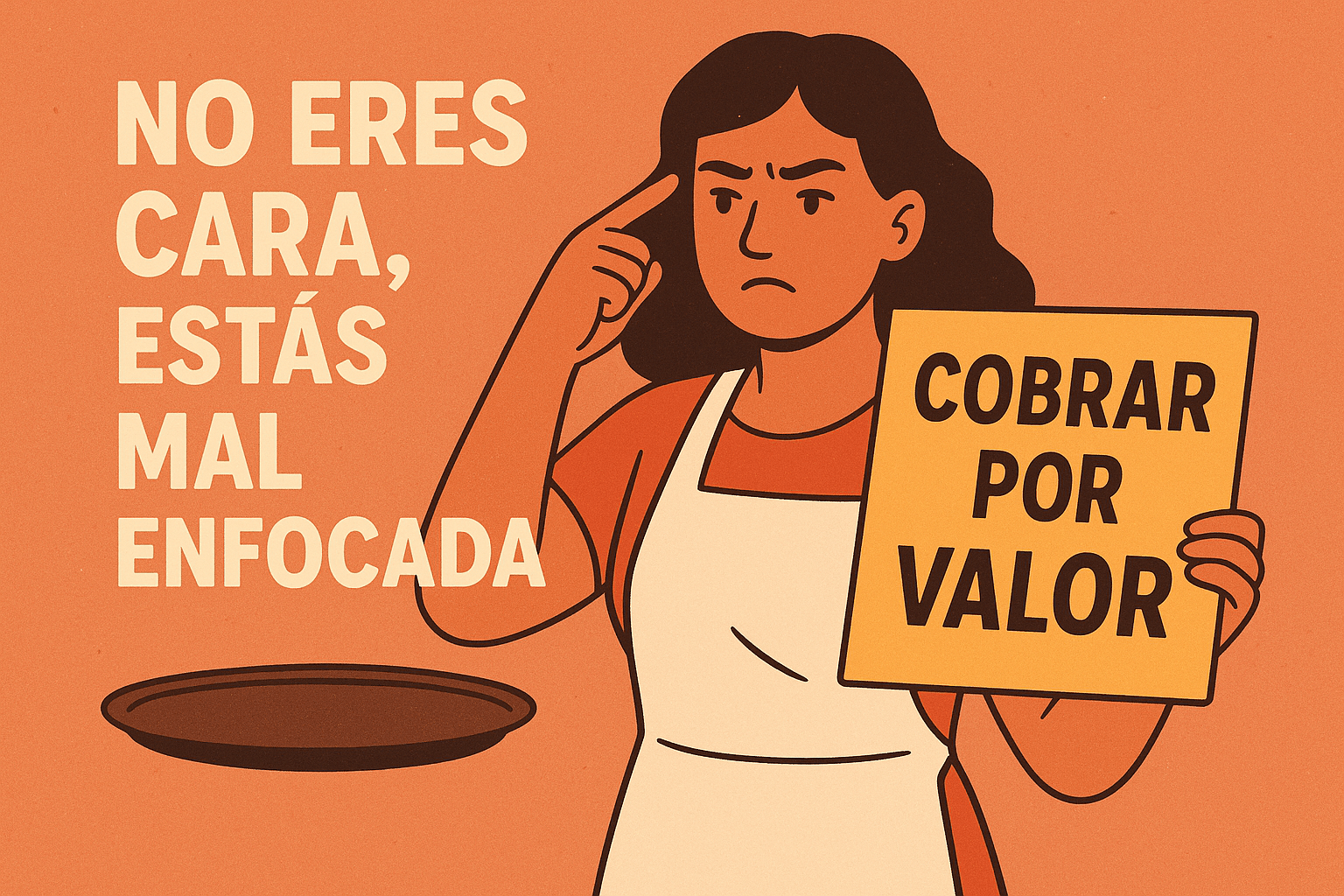 no eres cara estas mal enfocada