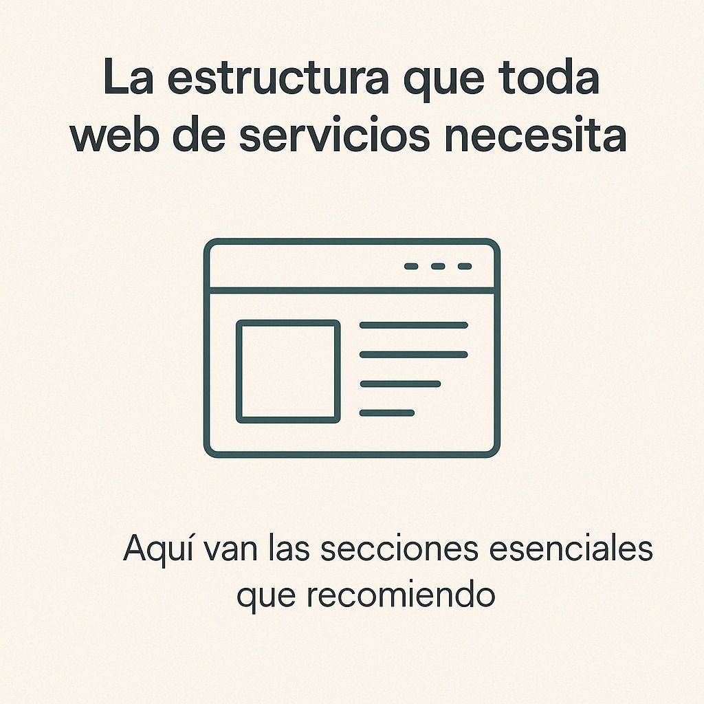 web de servicios